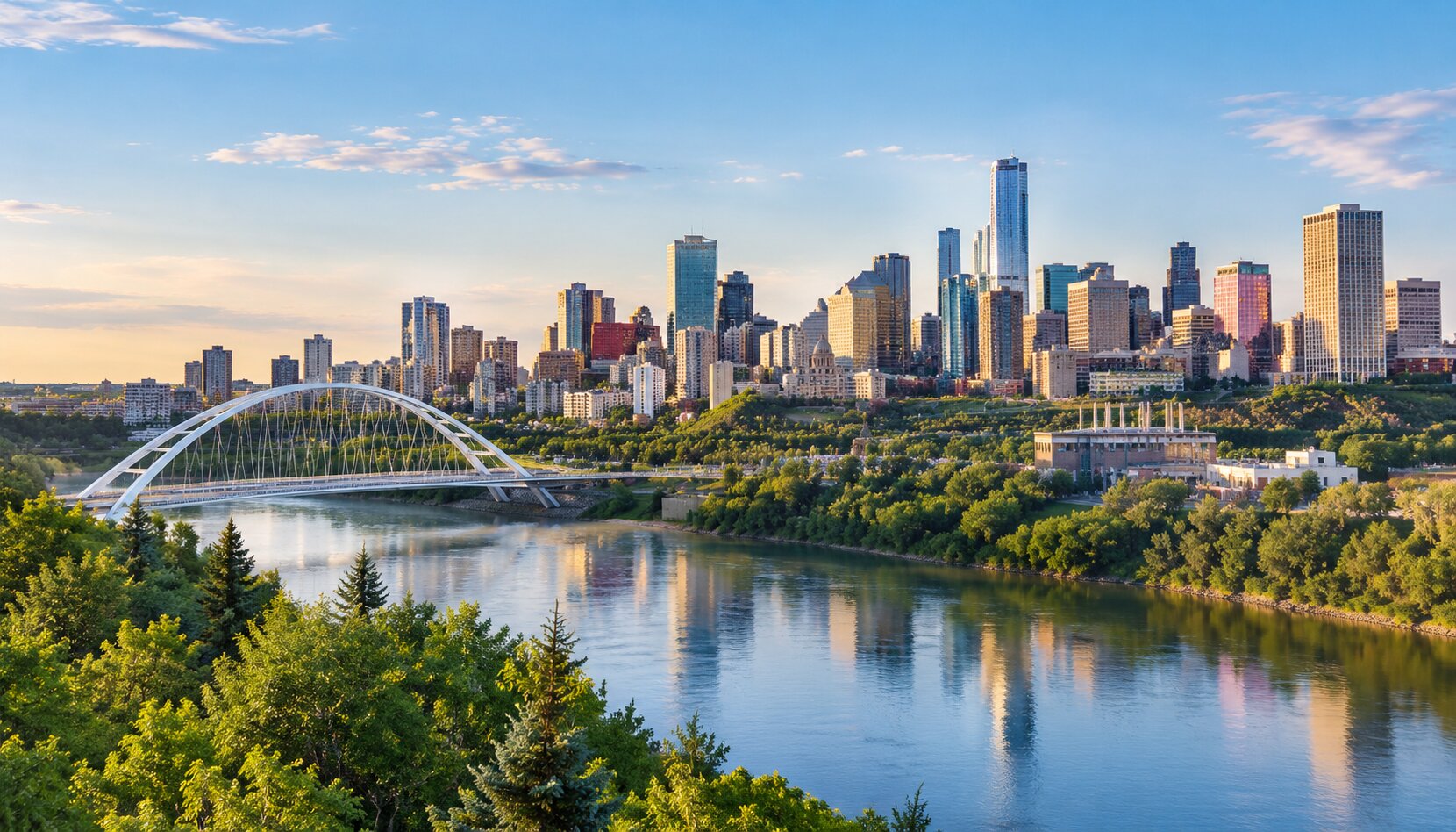 Map of Edmonton and surrounding communities